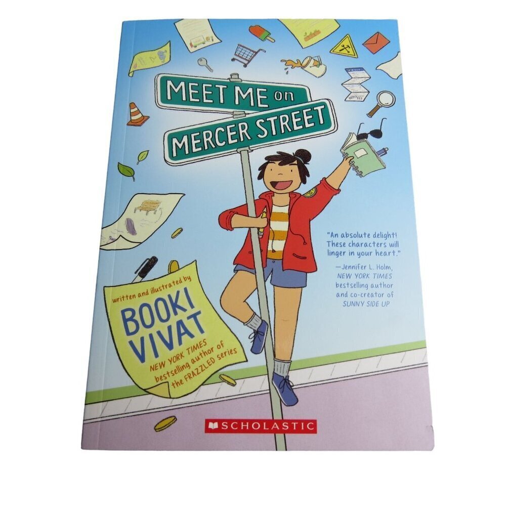 Meet Me on Mercer Street by Booki Vivat 2024 Paperback Book Graphic Novel NEW